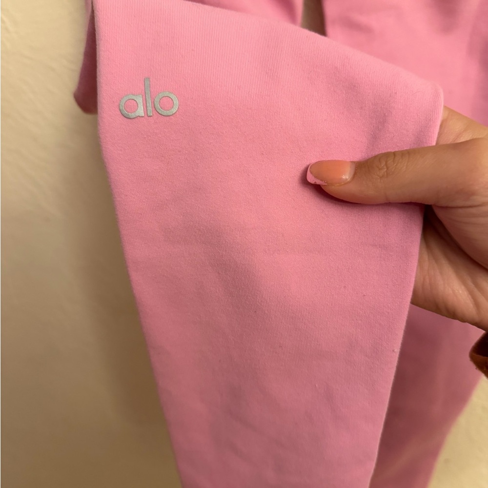 Alo Pink high waist airbrush Leggings - Picture 5 of 8